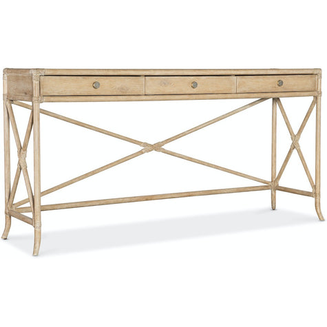 Hooker Furniture Retreat Pole Rattan Console