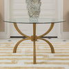 Global Views Teton Center Table - Gold