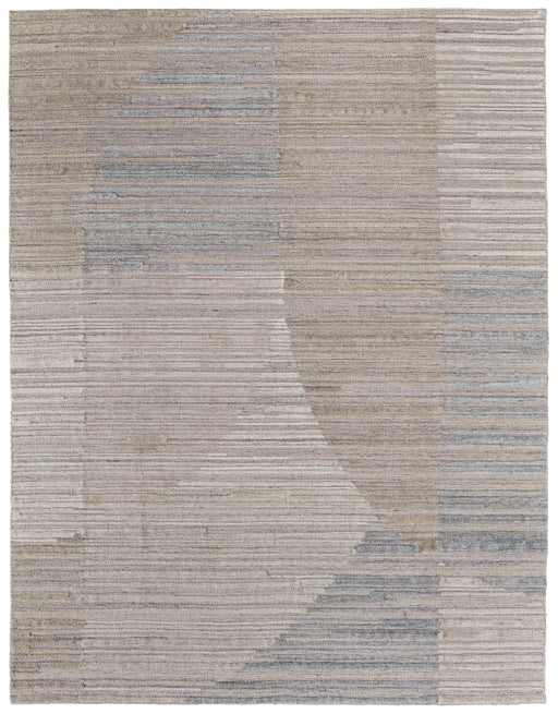 Feizy Elias 69FXF Rug in Gray/Ivory