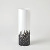 Global Views Confetti Vase - BlackWhite