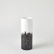Global Views Confetti Vase - BlackWhite