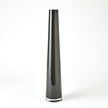 Global Views Glass Tower Vase - Black