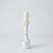 Global Views Calyx Candle Holder - White