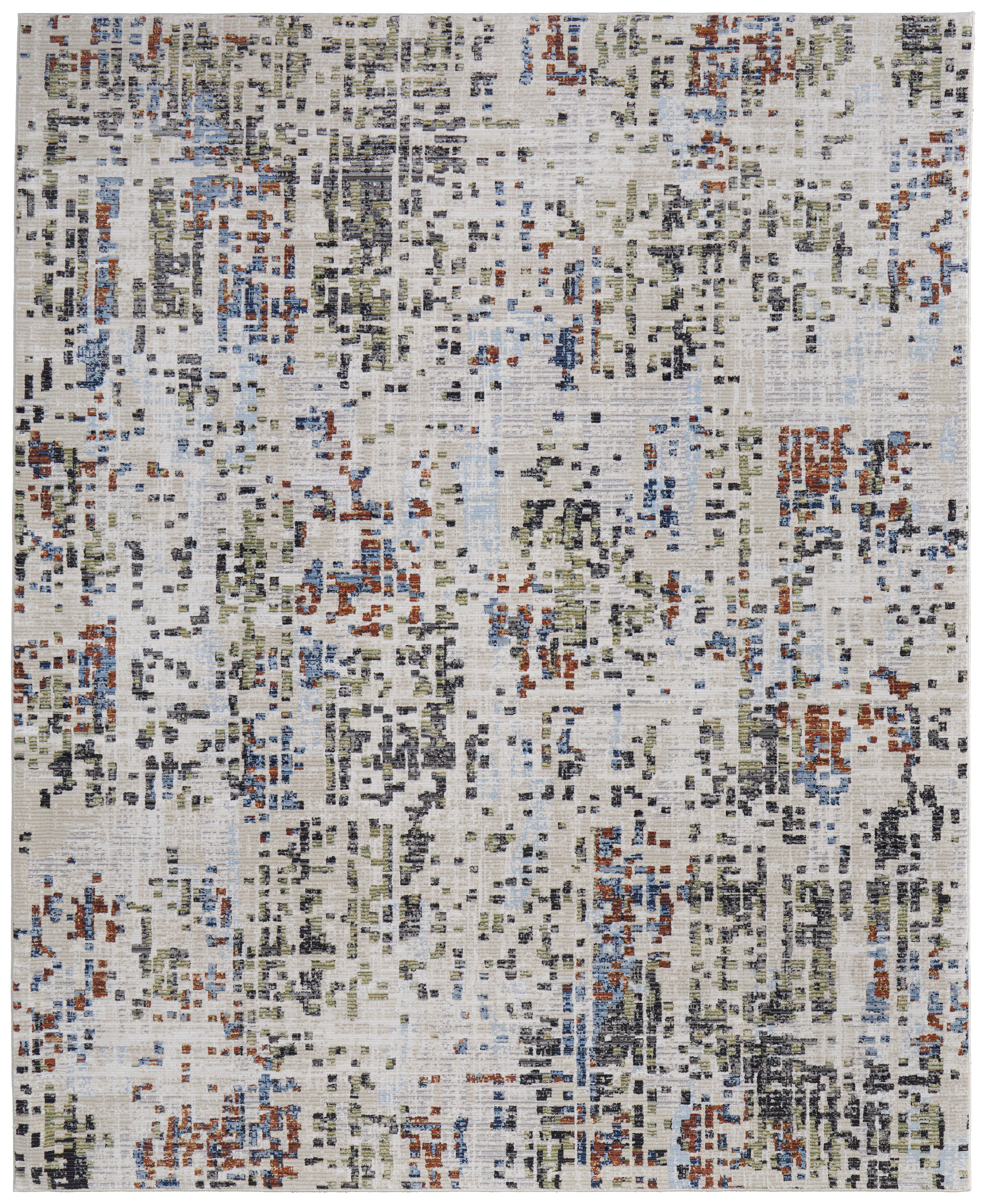 Feizy Sonora 39NVF Rug in Ivory/Multi