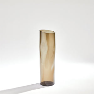 Global Views Dimple Vase - Smoke