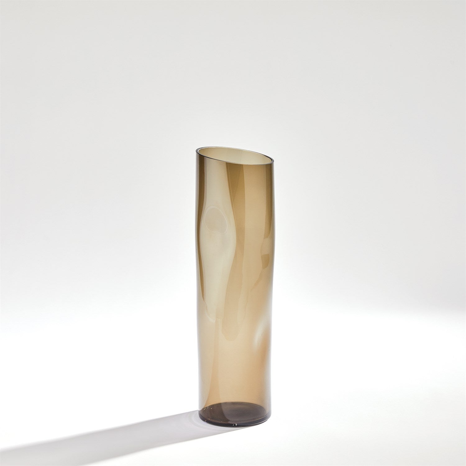 Global Views Dimple Vase - Smoke