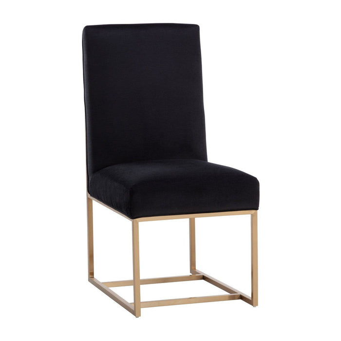 Sunpan Joyce Dining Chair - Cube Black