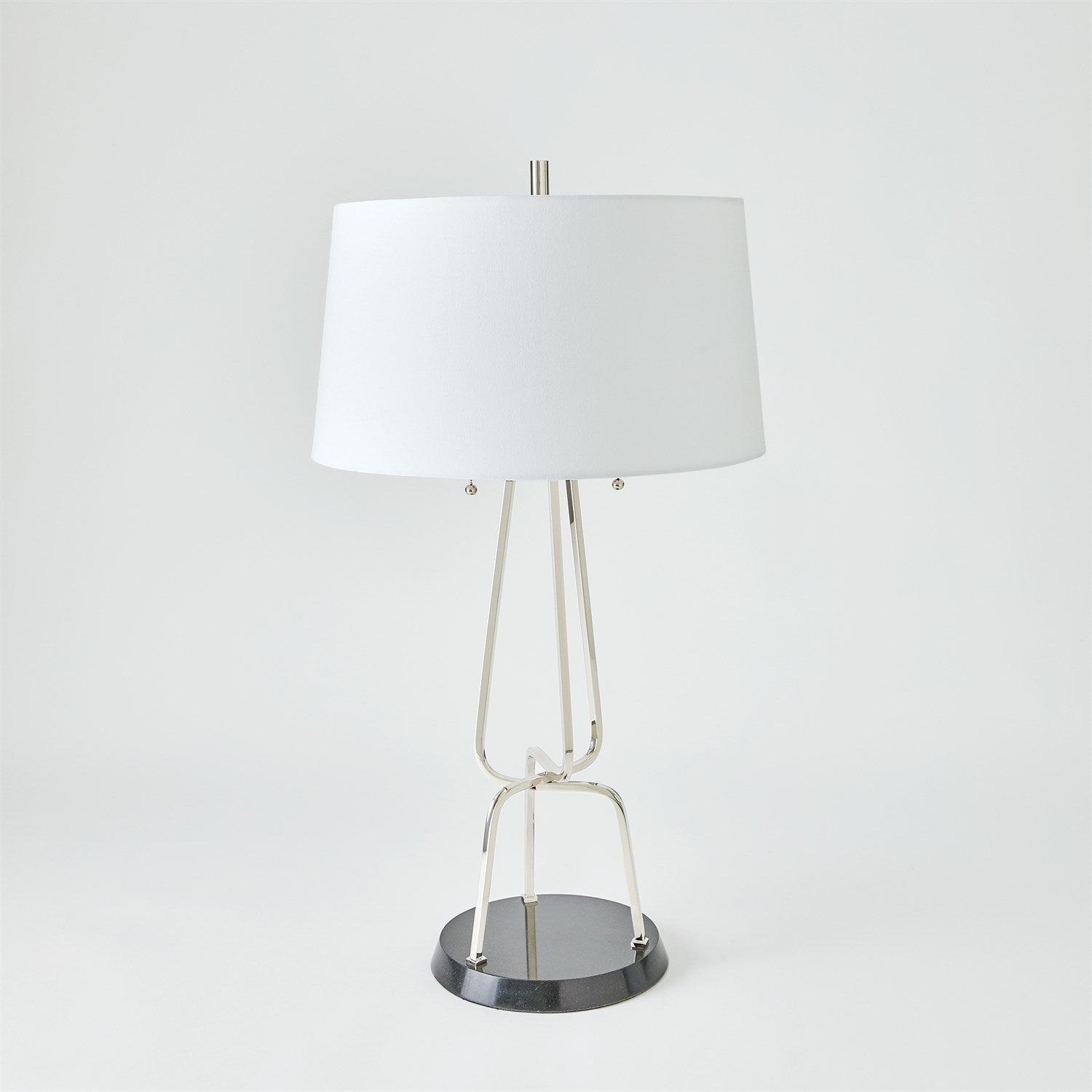 Global Views Intersecting Lamp - Nickel