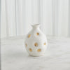 Global Views Dimples Vase - White