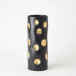 Global Views Dimples Vase - Black