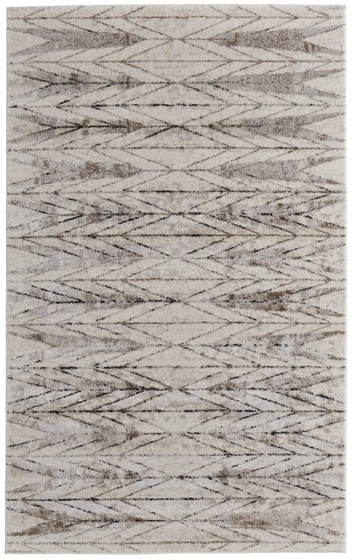 Feizy Vancouver 39NTF Rug in Beige/Brown