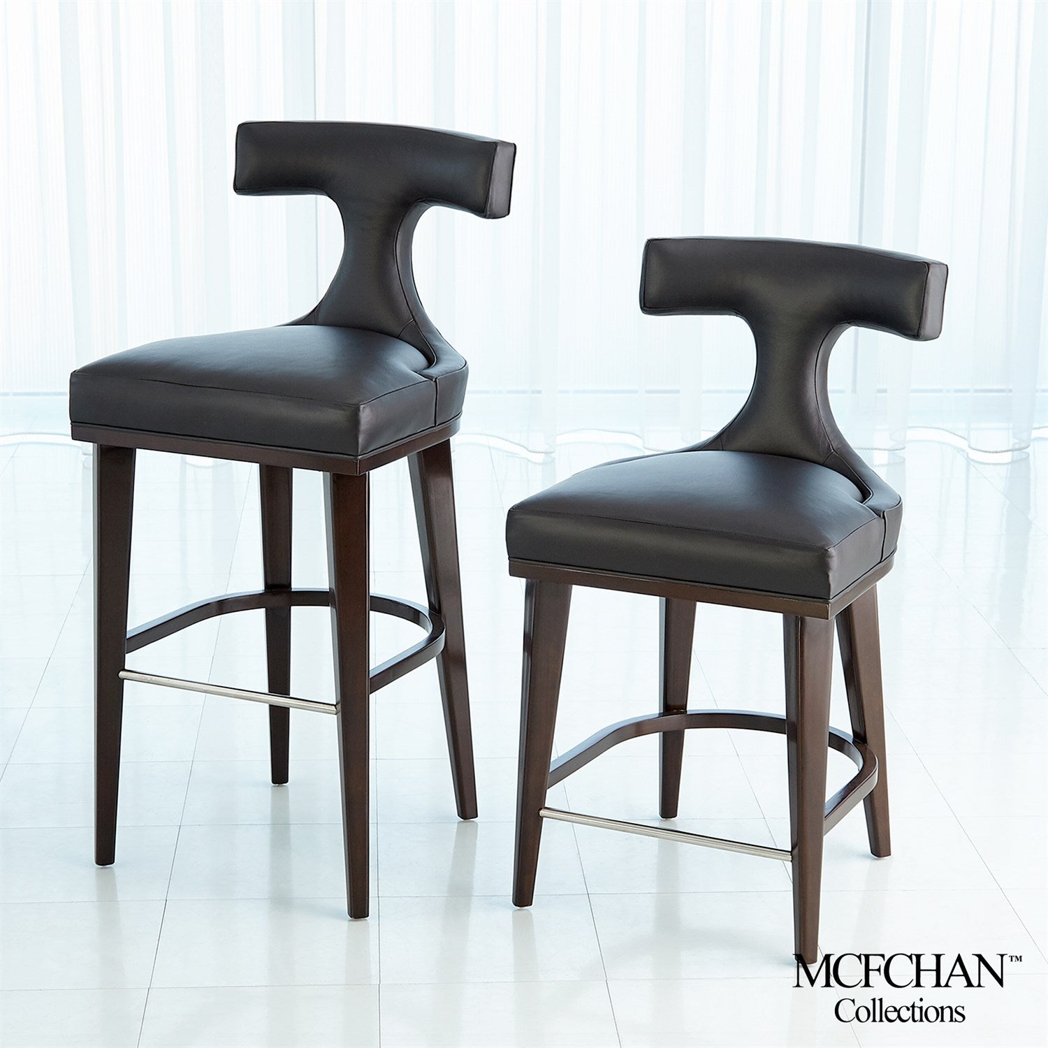 Global Views Anvil Back Counter Stool