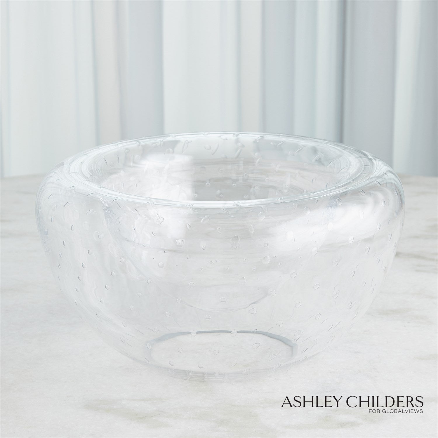 Global Views Double Take Collection - Clear Seeded by Ashley Childers