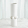 Global Views Hera Vase & Bowl - Matte White