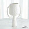 Global Views Aquitaine Vase - Matte White