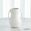 Global Views Aquitaine Vase - Matte White
