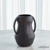 Global Views Aquitaine Vase - Matte Black