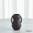 Global Views Aquitaine Vase - Matte Black