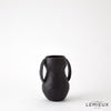 Global Views Aquitaine Vase - Matte Black