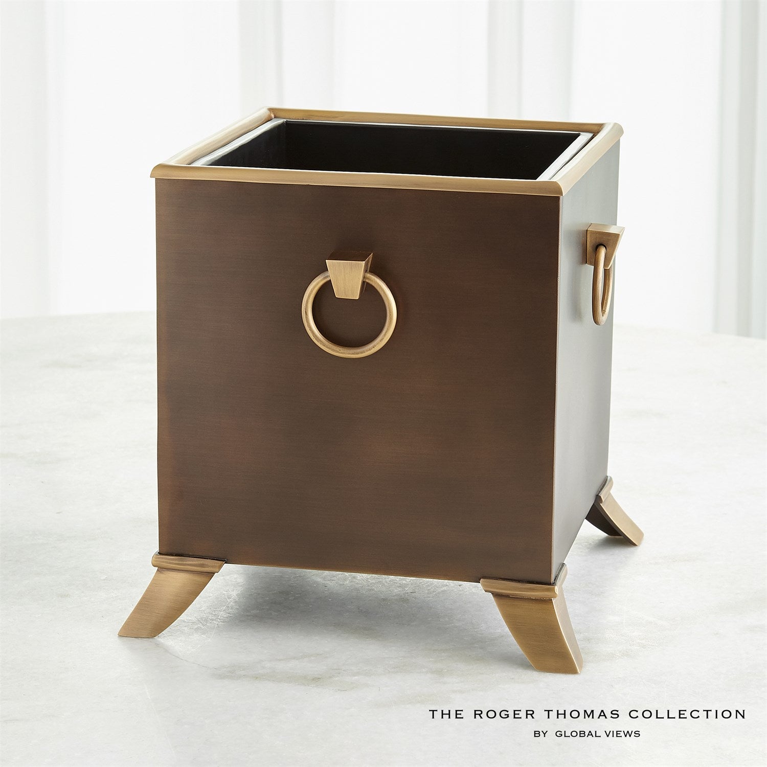 Global Views Via Margutta Metal Planter
