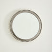 Global Views Ball Bearing Mirror Silver Leaf