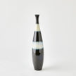 Global Views Banded Bottle Cobalt