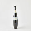 Global Views Banded Bottle Cobalt