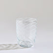 Global Views Swirl DOF Glass Milk