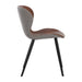 Sunpan Arabella Dining Chair - Bravo Cognac / November Grey