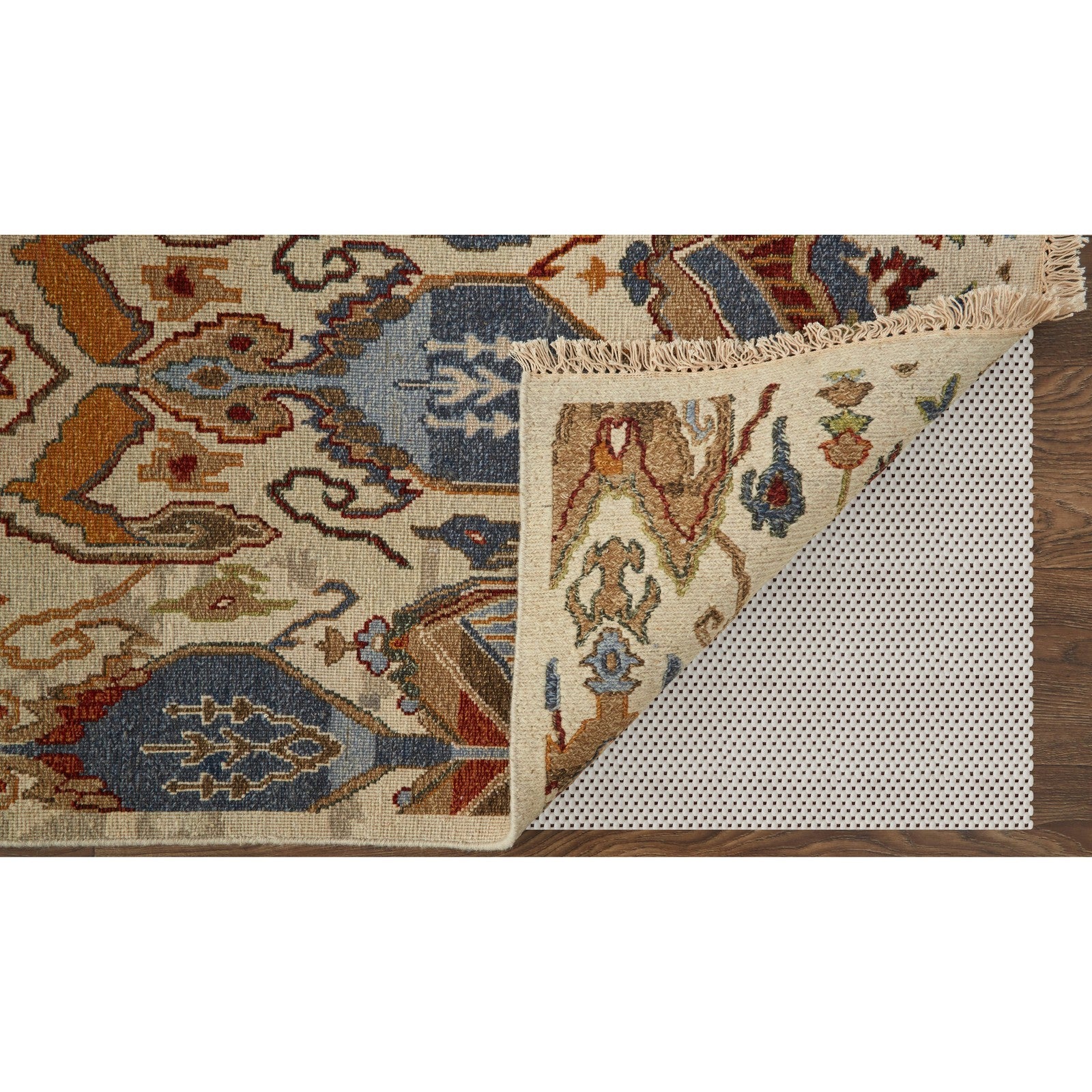 Feizy Leylan 0563F Transitional Ikat in Tan/Ivory/Orange