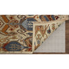 Feizy Leylan 0563F Transitional Ikat in Tan/Ivory/Orange