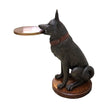 Maitland Smith German Shepherd Accent Table