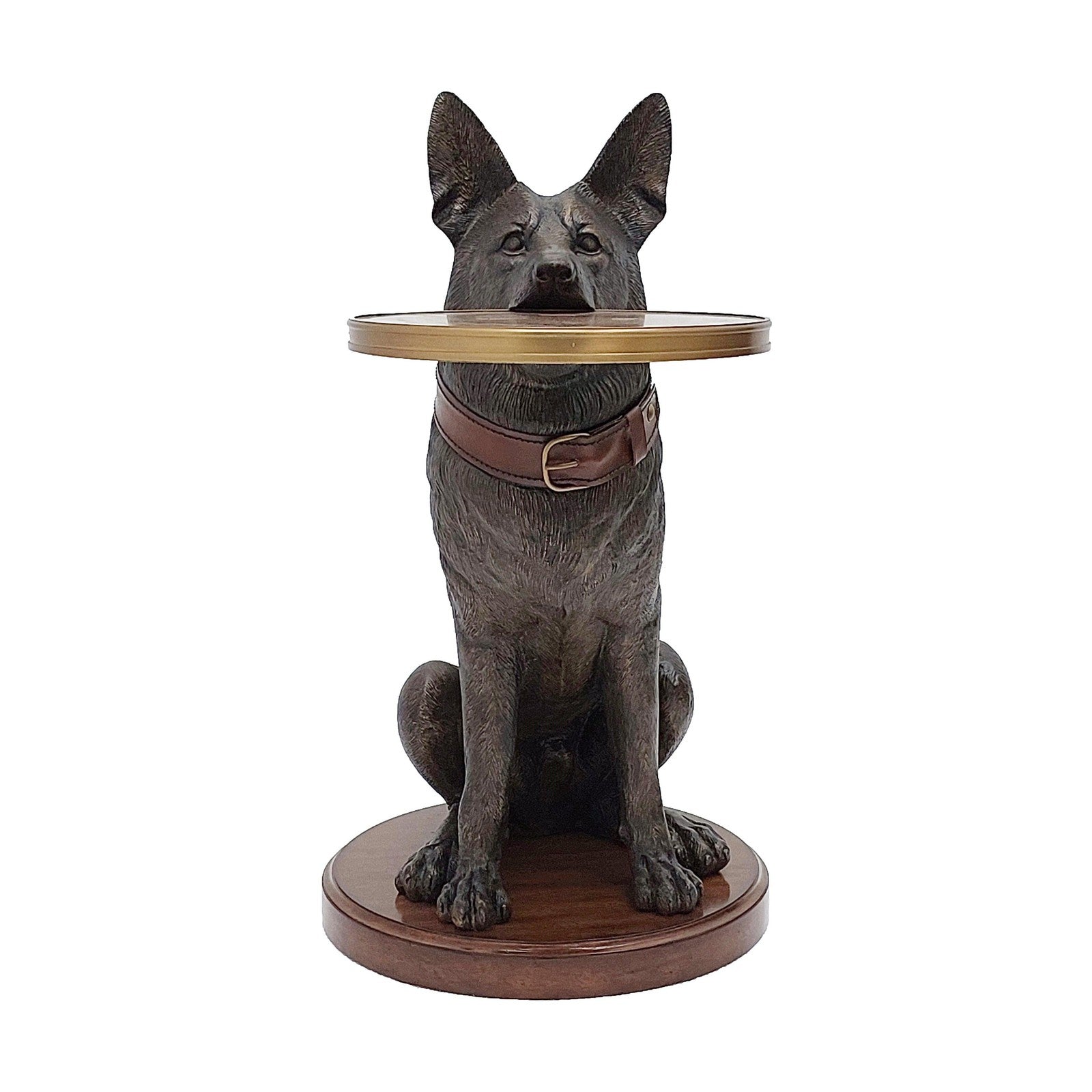 Maitland Smith German Shepherd Accent Table
