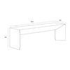 Sunpan Nomad Bench New