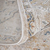 Feizy Pasha 39M6F Transitional Distressed in Taupe/Ivory/Blue