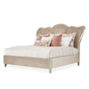 Michael Amini Villa Cherie Tufted Upholstered Bed