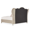 Michael Amini Villa Cherie Tufted Upholstered Bed