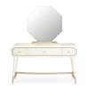 Michael Amini La Rachelle Vanity and Mirror Set - Champagne