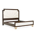 Michael Amini Belmont Place Upholstered Bed - Espresso