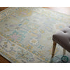 Feizy Karina 6791F Traditional Persian in Gray/Purple/Gold
