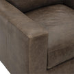 Bernhardt Dawkins Leather Swivel Chair