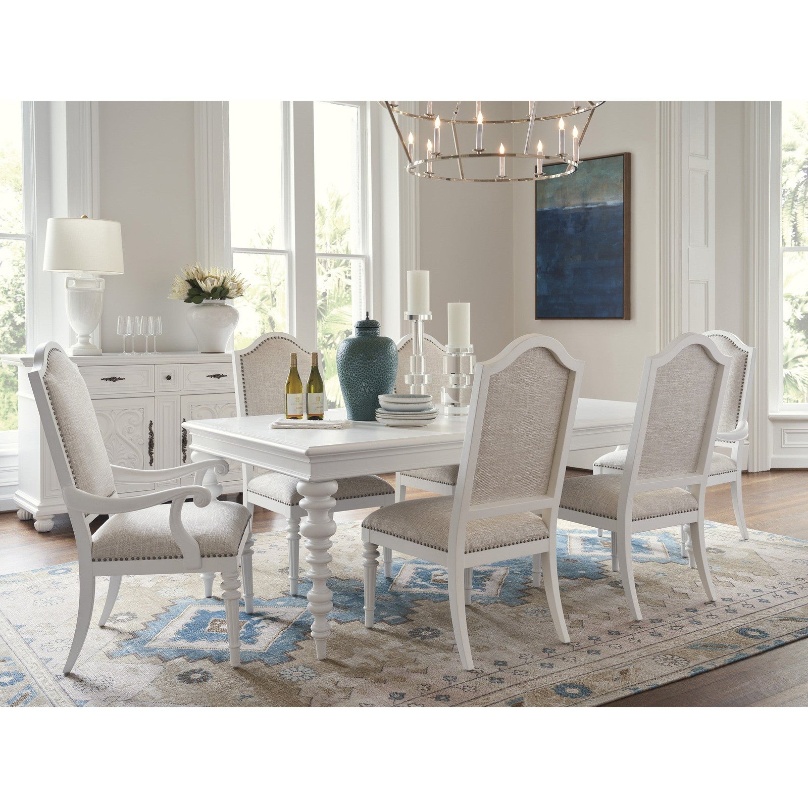 Barclay Butera Villa Blanca Palazzo Rectangular Dining Table