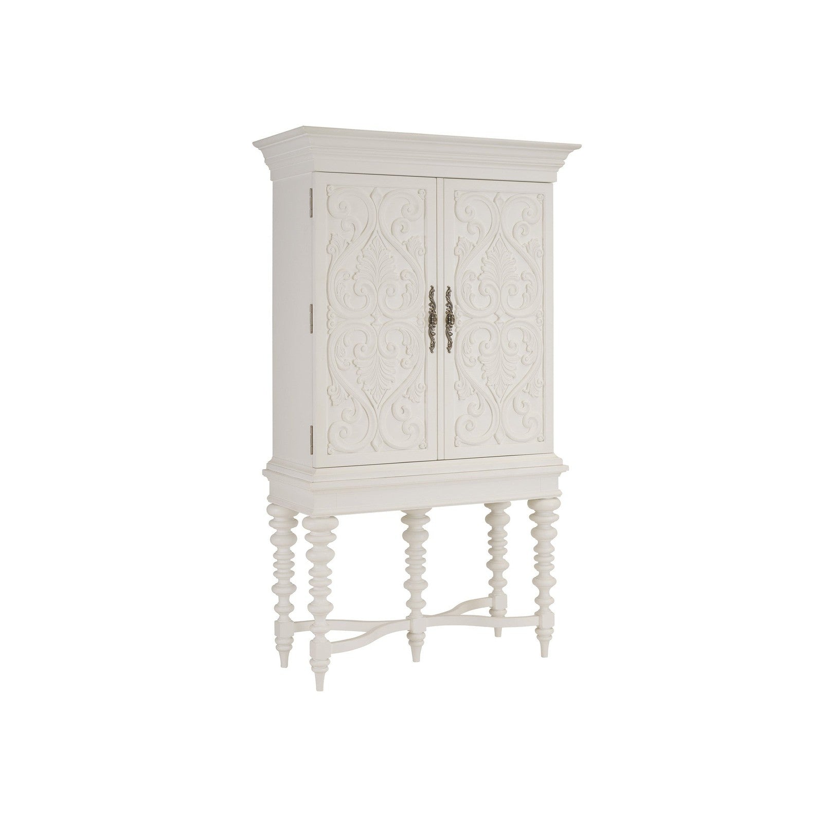 Barclay Butera Villa Blanca Arezzo Bar Cabinet