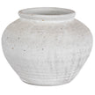 Uttermost Floreana White Vase