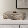 Uttermost Griseus Travertine Stone Box