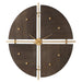 Uttermost Walnut Elegance Wall Clock