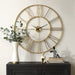 Uttermost Keyann Brass Wall Clock