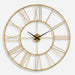 Uttermost Keyann Brass Wall Clock