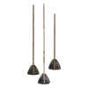 Uttermost Geometric Echoes Bronze Sculptures - Set of 3