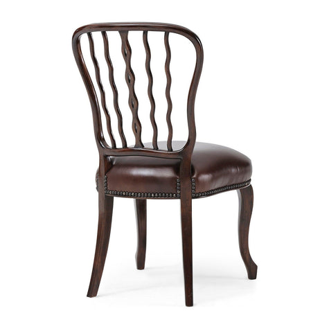 Theodore Alexander The Seddon Mahogany Side Chair - Set of 2